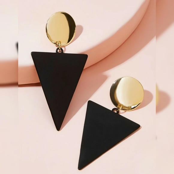 Statement drop earrings - Picture 1 of 3